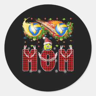 Adesivo Voleibol É Meu Namorados Engraçado Xmas Voleibol