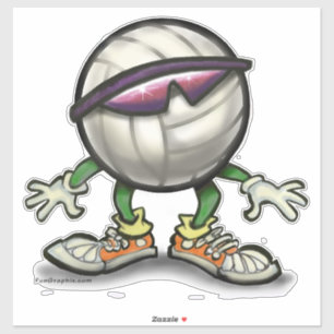 Adesivo Voleibol Legal