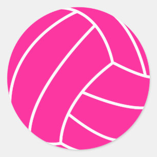 Adesivo Voleibol Rosa