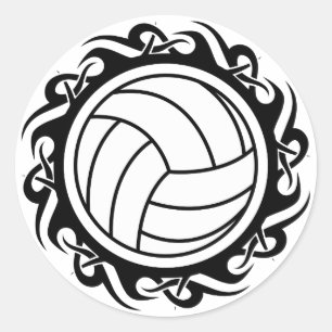 Adesivo voleibol tribal
