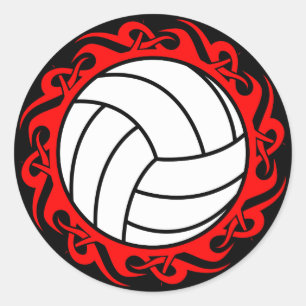 Adesivo voleibol tribal