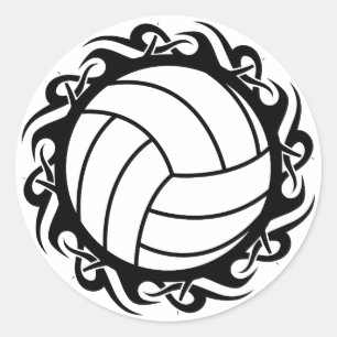Adesivo voleibol tribal