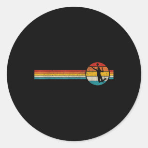 Adesivo Voleibol Vintage Retro Esportivo Voleibol