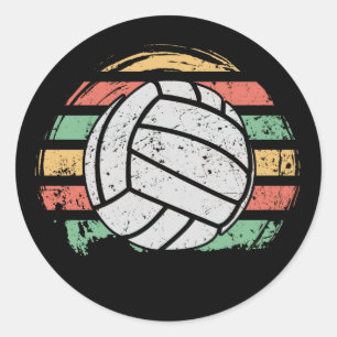 Adesivo Voleibol Voltage Retro