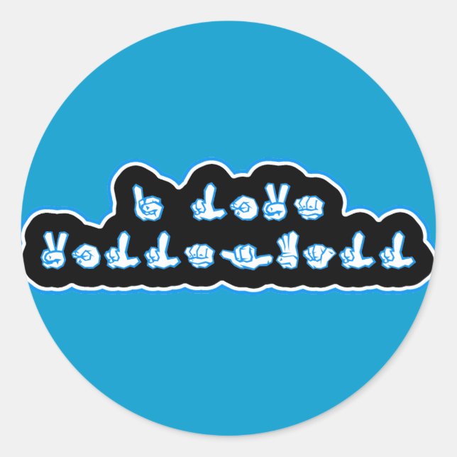 Adesivo VolleyChick I Love Voleibol ASL (Frente)