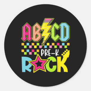 Adesivo Volt de Relâmpago Divertido de Volta à Escola Pré