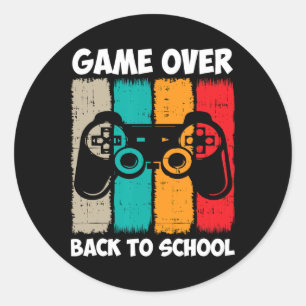 Adesivo Volta À Escola Jogo Engraçado Sobre O Professor Vi