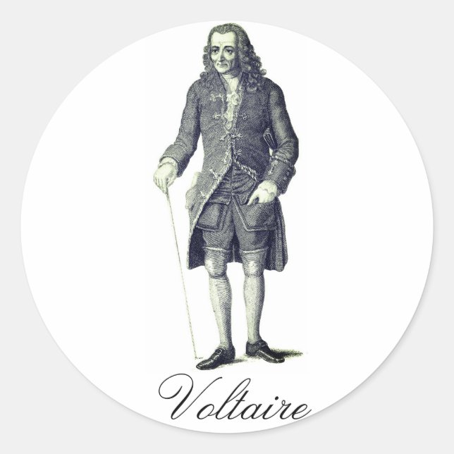 Adesivo Voltaire (Frente)