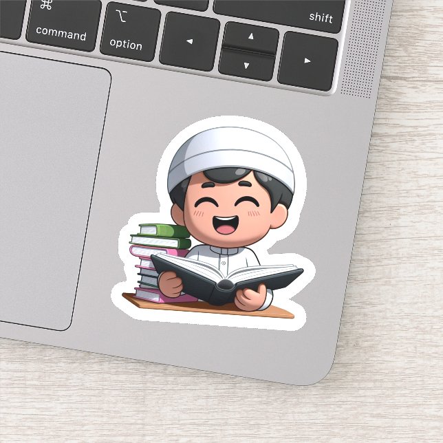 Adesivo Voltar à Escola Motivação Islâmica Custa para Cria (Detalhe)