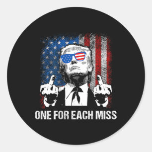 Adesivo (Voltar) Trump Um Para Cada Voto De Camisa De Tumm