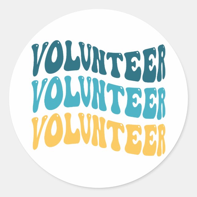 Adesivo Voluntário (Frente)