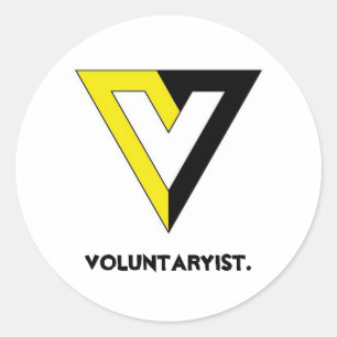 Adesivo Voluntaryist.
