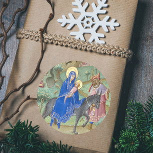 Adesivo Voo da Santa Família no Egito Medieval