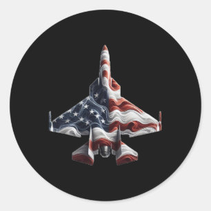 Adesivo Voo Retro Jet Avião Bandeira Americana Quarto