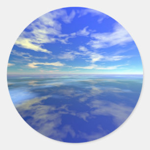 Adesivo Voo sobre a água