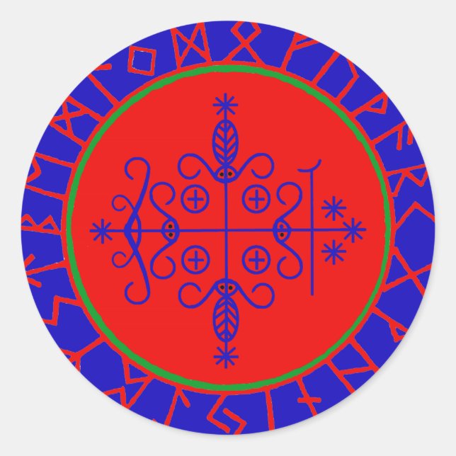 Adesivo VooDoo Magik - Papa Legba (Frente)