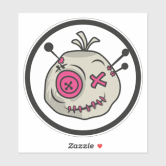 Adesivo Voodoo Token Medium 6" x vinil Sticker