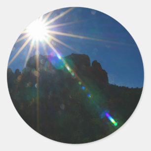 Adesivo Vortex da rocha da catedral horizontal