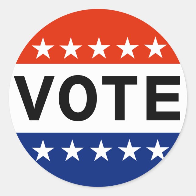 Adesivo Votação (Frente)