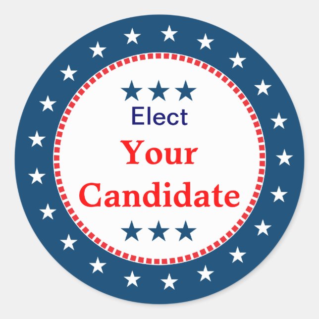 Adesivo Votação 2012 (Frente)