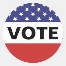 Votação da bandeira americana