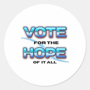 Adesivo Votação Para Hope Kamala Harris Votação Harris Wal