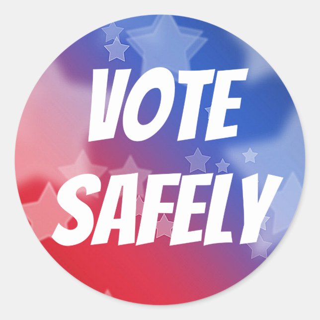 Adesivo Votação Segura (Frente)