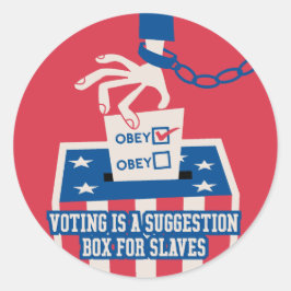 Adesivo Votando Vinheta