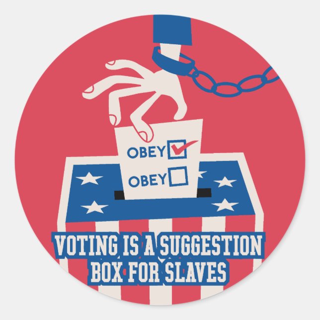 Adesivo Votando Vinheta (Frente)