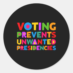 Adesivo Votar Impede Que Presidências Indesejadas Me Dão P