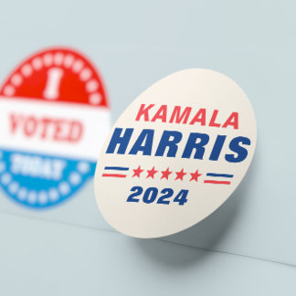 Adesivo Votar Kamala Harris 2024 Eleitores