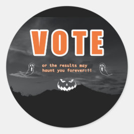 Adesivo Votar Táticas de Medo