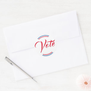 Adesivo Vote 2024 Eleição Presidencial Americana Patriótic