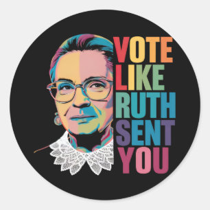 Adesivo Vote Como Ruth Enviou Você