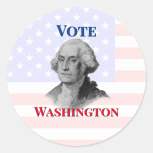 Adesivo Vote em George Washington