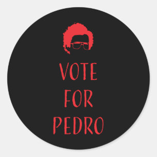 Adesivo Vote Em Pedro - Dinamite Napoleão