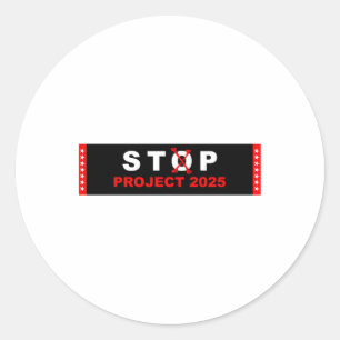 Adesivo Vote Save Democracy Stop Project 2025 2
