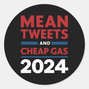 Adesivo Vote Tweets Maus E Gasolina Barata Pro Trump Repub
