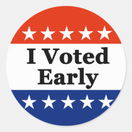 Adesivo Votei No Início De 2026 Eleições