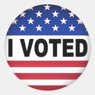 Adesivo Votei - Sticker