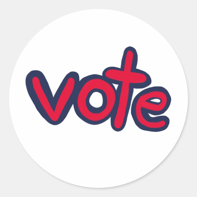 Adesivo Voto (Frente)