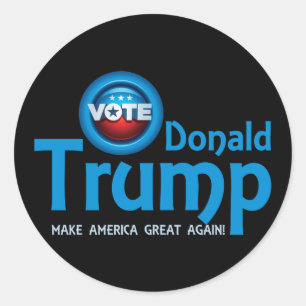 Adesivo Voto Donald Trump 2016