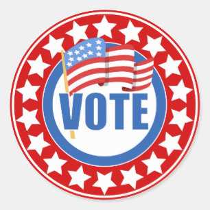 Adesivo Voto eleitoral