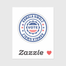 Voto para Kamala harris e walz
