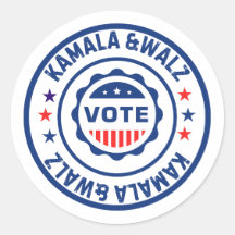 Voto para Kamala harris e walz