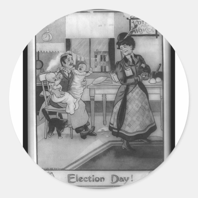 Adesivo Votos pelas Mulheres! (Frente)