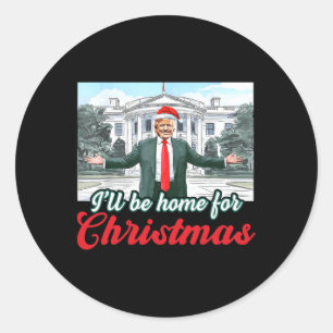 Adesivo Vou Chegar Para O Natal, Engraçado Xmas Pajamas
