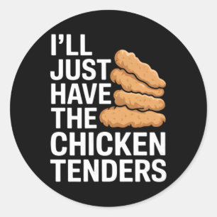 Adesivo Vou Levar Os Tenders De Frango