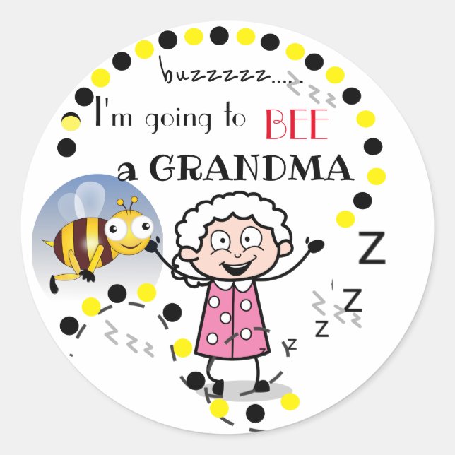 Adesivo Vou ser um Vovô Sticker (Frente)