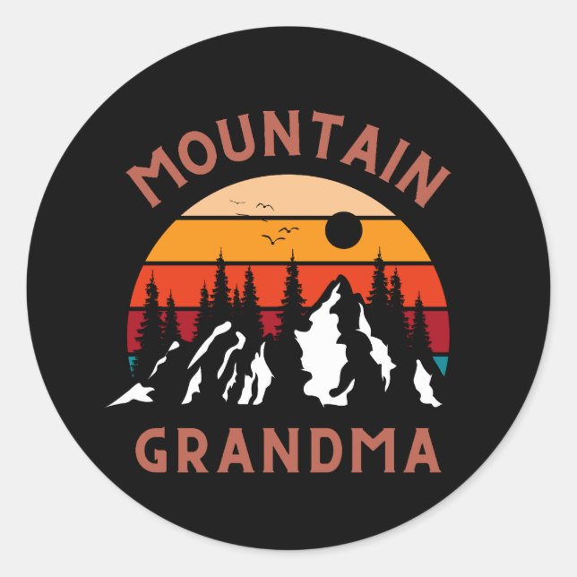 Adesivo Vovó das Montanhas (Frente)